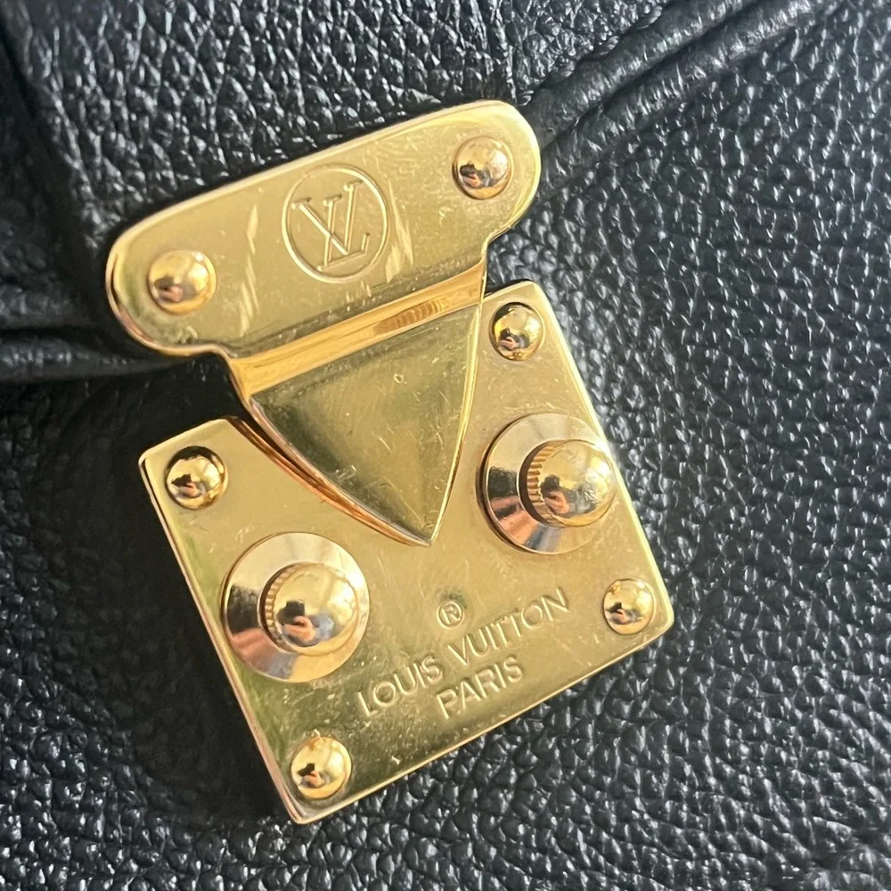 Louis Vuitton Empreinte leather black St. Germain MM shoulder crossbody dust bag - Picture 17 of 17